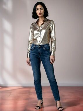 AG Adriano Goldschmied Prima Mid-Rise Cigarette Leg Jeans